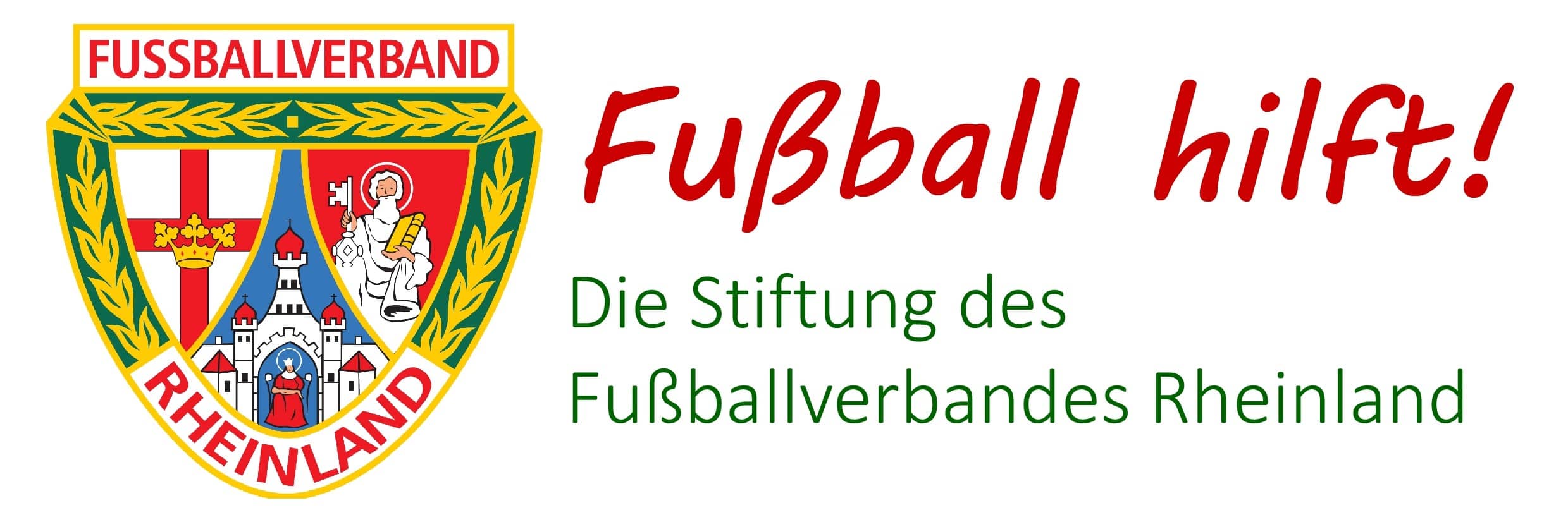 Logo Fußball hilft! - Die Stiftung des Fußballverbandes Rheinland