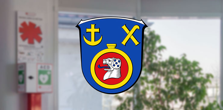 Wappen der Stadt Weiterstadt